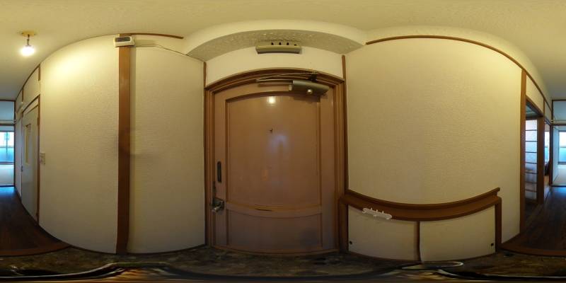 パノラマ画像玄関