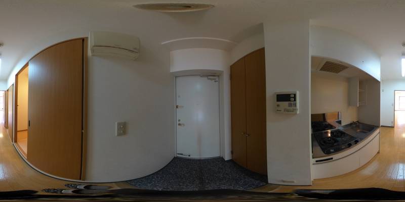 パノラマ画像玄関
