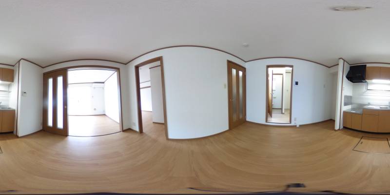 パノラマ画像リビング