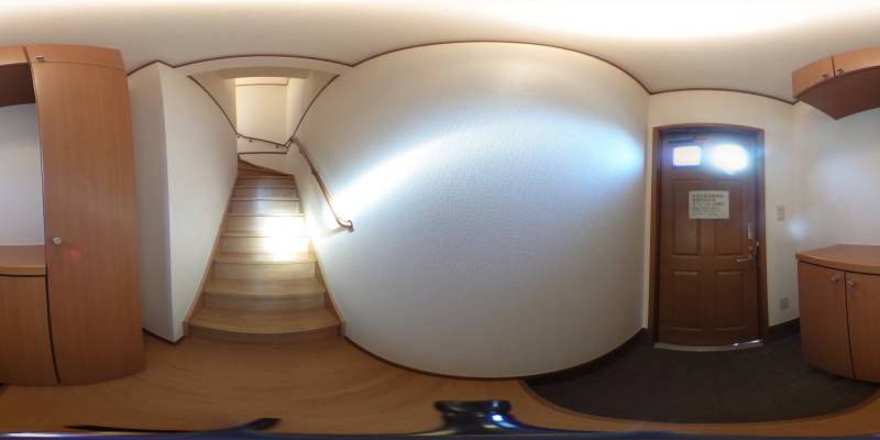 パノラマ画像玄関