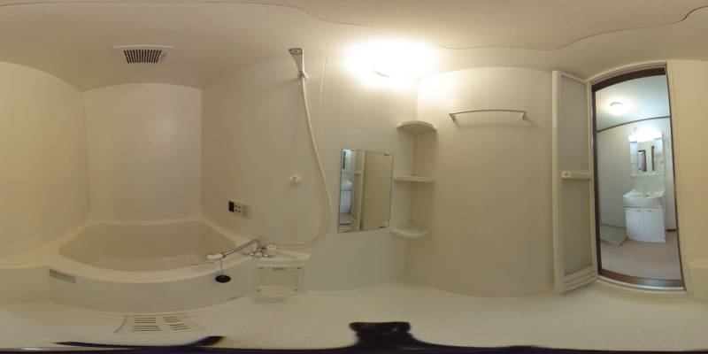 パノラマ画像バスルーム