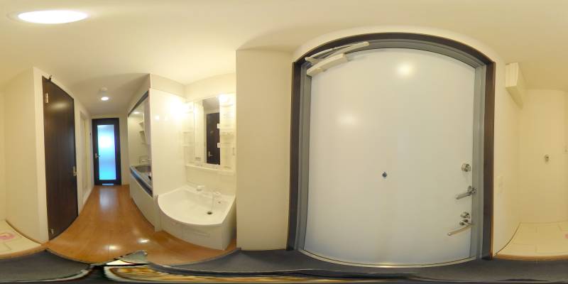 パノラマ画像玄関