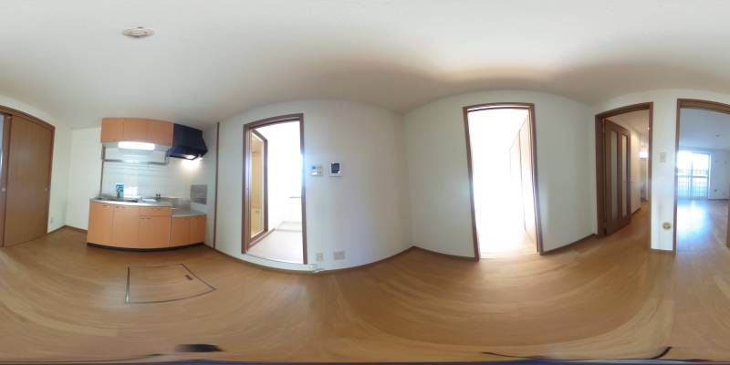 パノラマ画像リビング