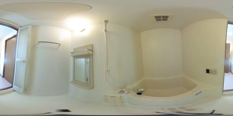 パノラマ画像バスルーム