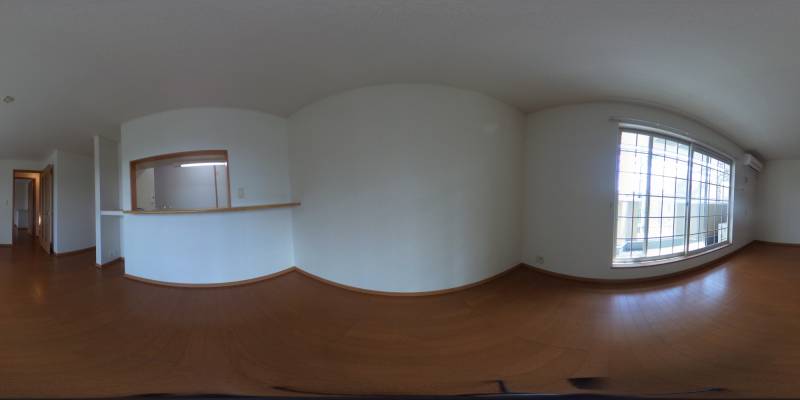 パノラマ画像リビング