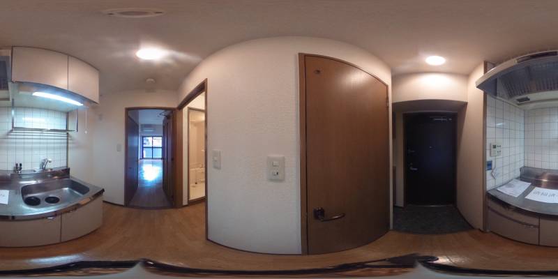 パノラマ画像玄関