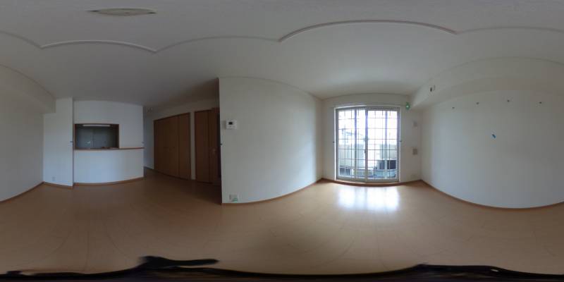 パノラマ画像洋室