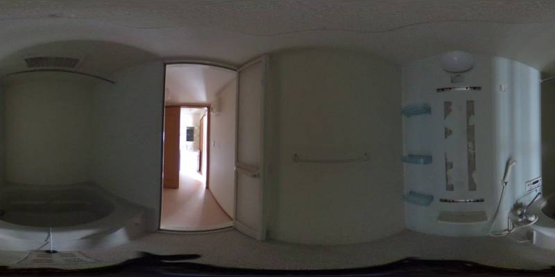 パノラマ画像バスルーム