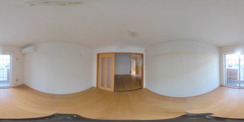 パノラマ画像洋室