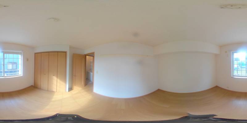 パノラマ画像洋室