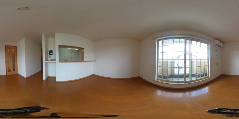 パノラマ画像リビング