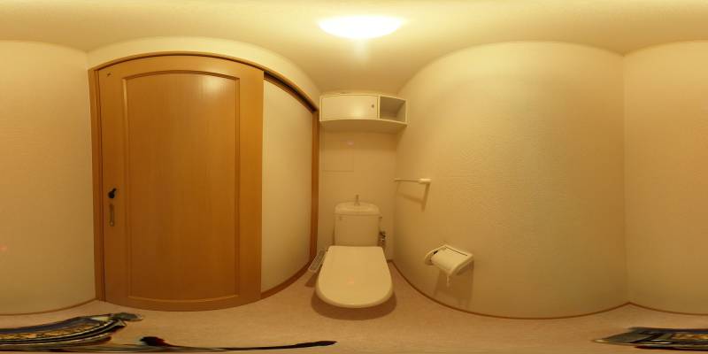 パノラマ画像トイレ