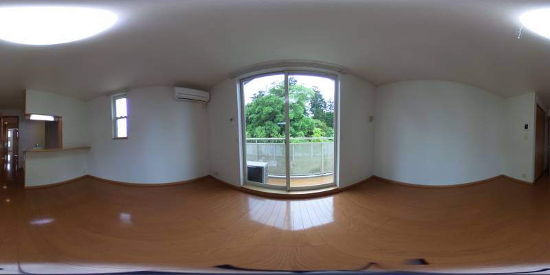 パノラマ画像リビング