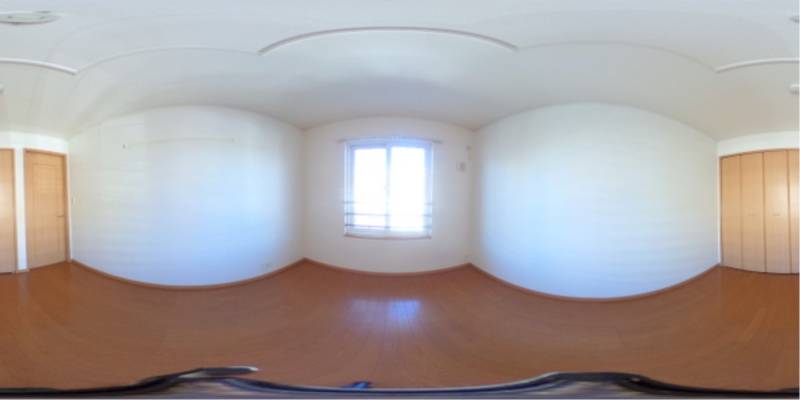 パノラマ画像洋室