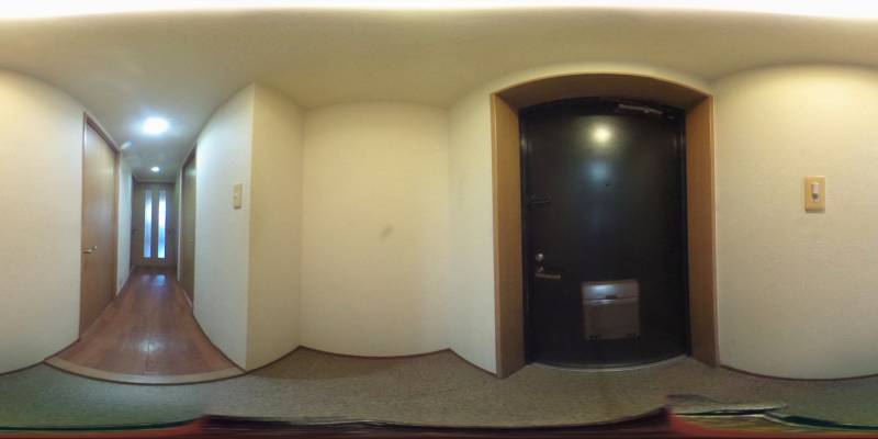 パノラマ画像玄関