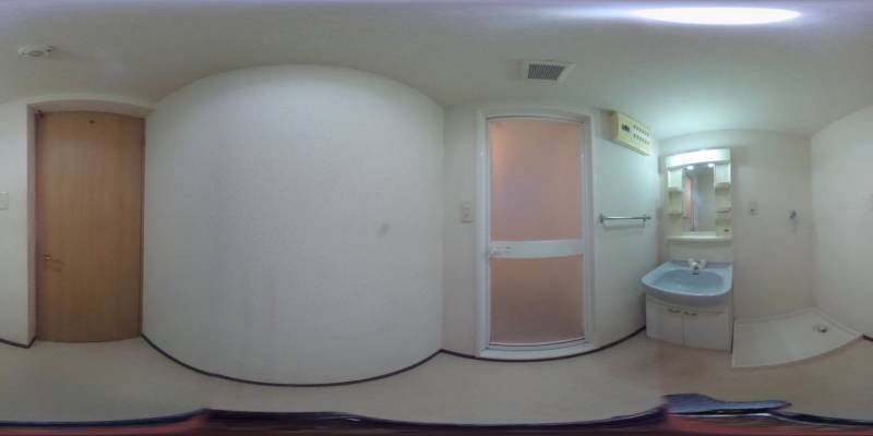 パノラマ画像洗面所