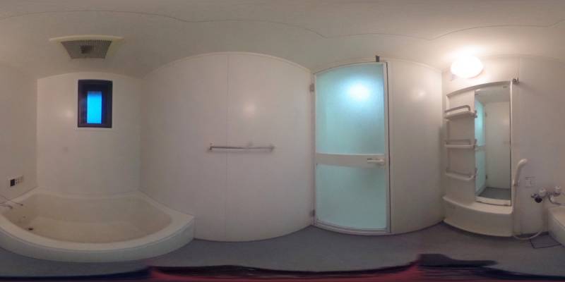 パノラマ画像バスルーム