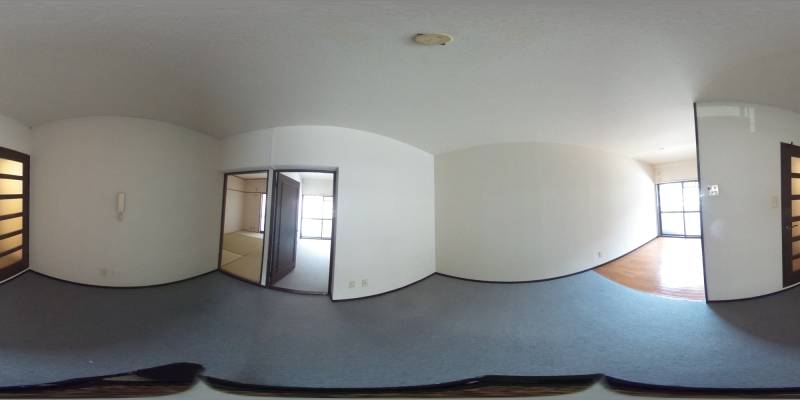 パノラマ画像リビング