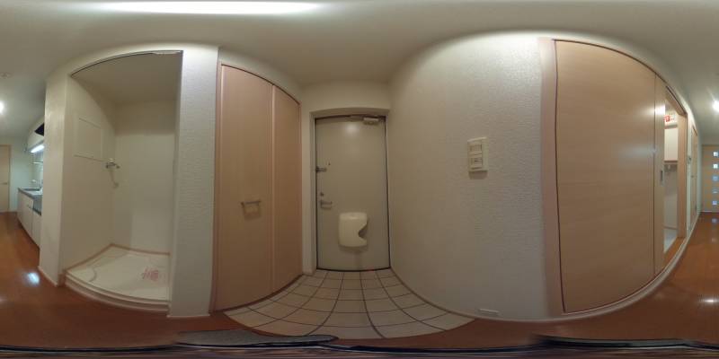 パノラマ画像玄関