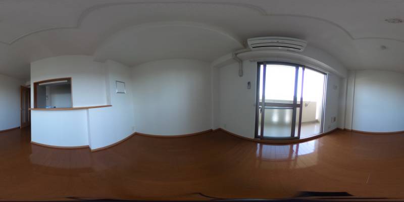 パノラマ画像リビング