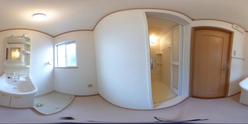 パノラマ画像洗面所