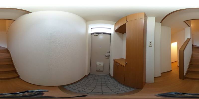 パノラマ画像玄関