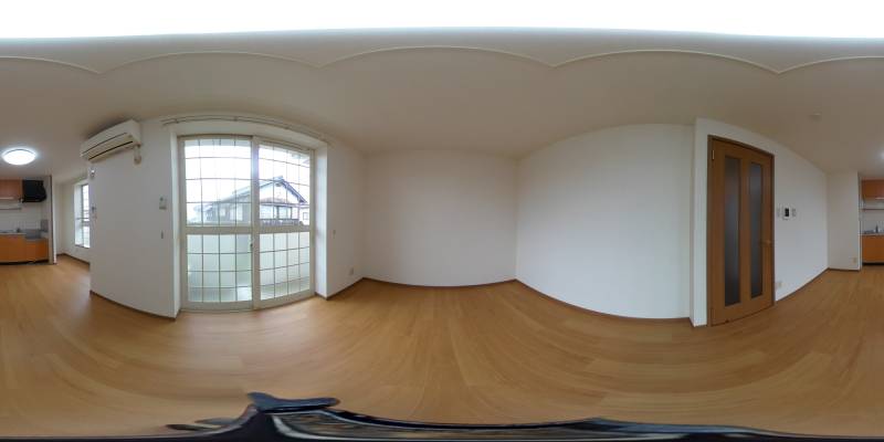 パノラマ画像リビング