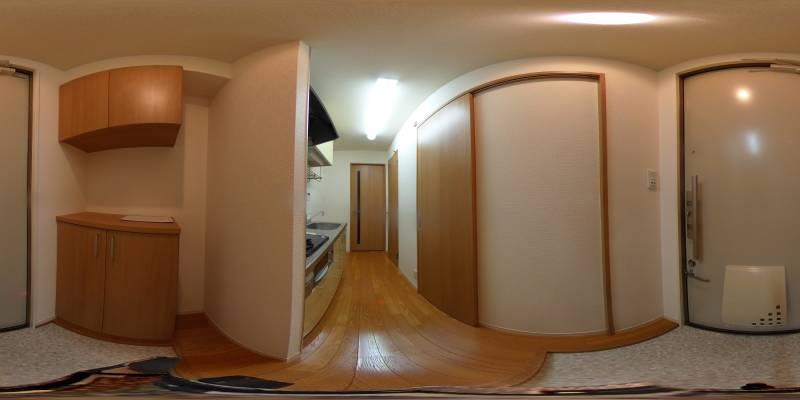 パノラマ画像玄関