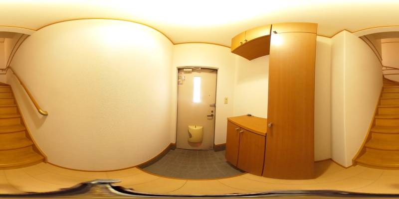 パノラマ画像玄関