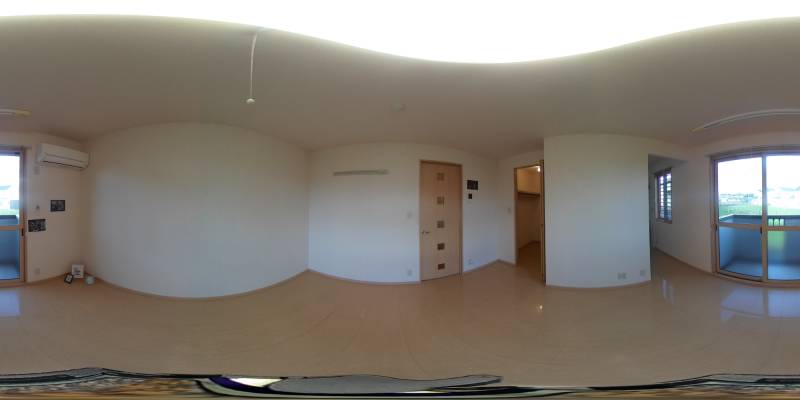 パノラマ画像洋室