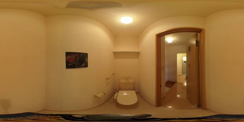 パノラマ画像トイレ