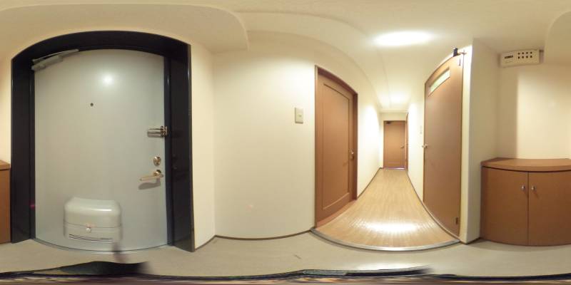 パノラマ画像玄関