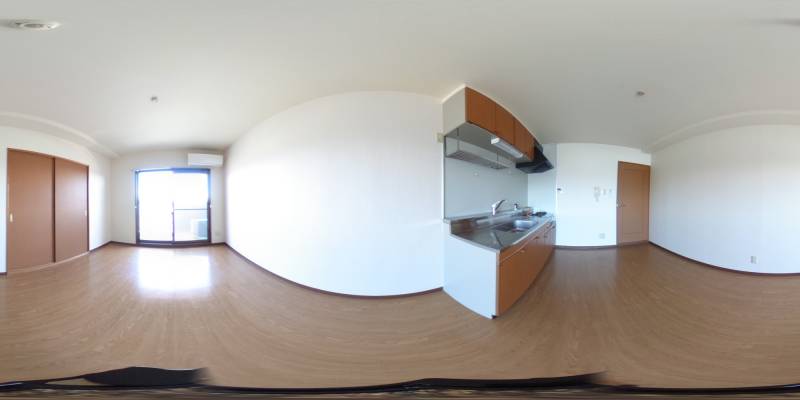 パノラマ画像リビング