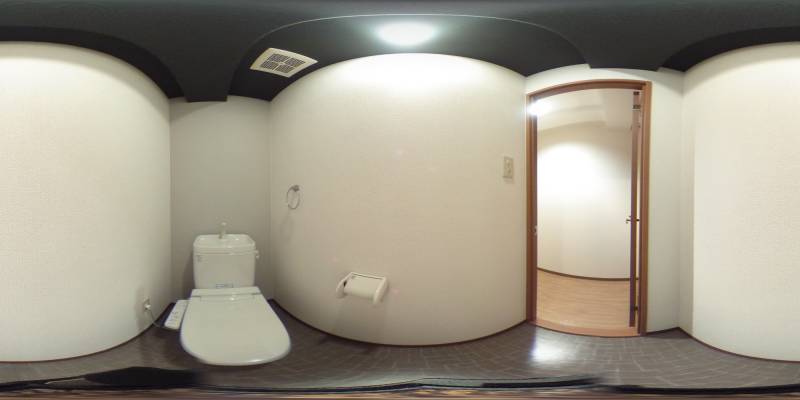 パノラマ画像トイレ