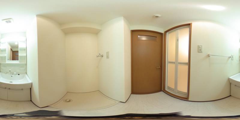 パノラマ画像洗面所