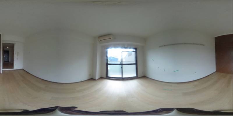 パノラマ画像洋室