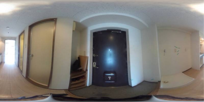 パノラマ画像玄関