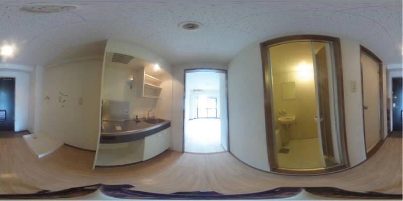 パノラマ画像キッチン