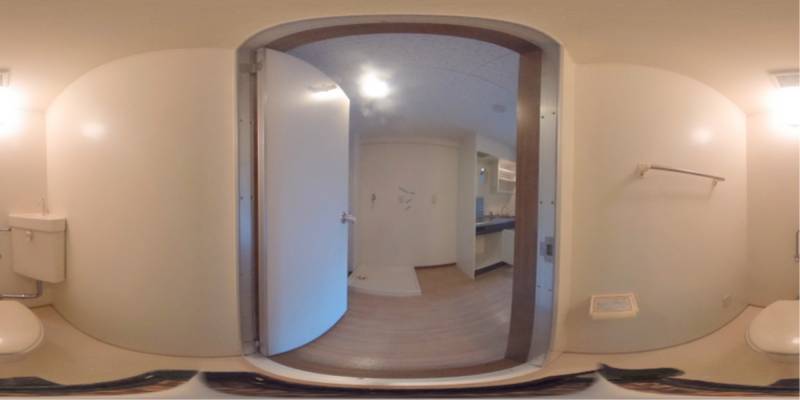 パノラマ画像トイレ