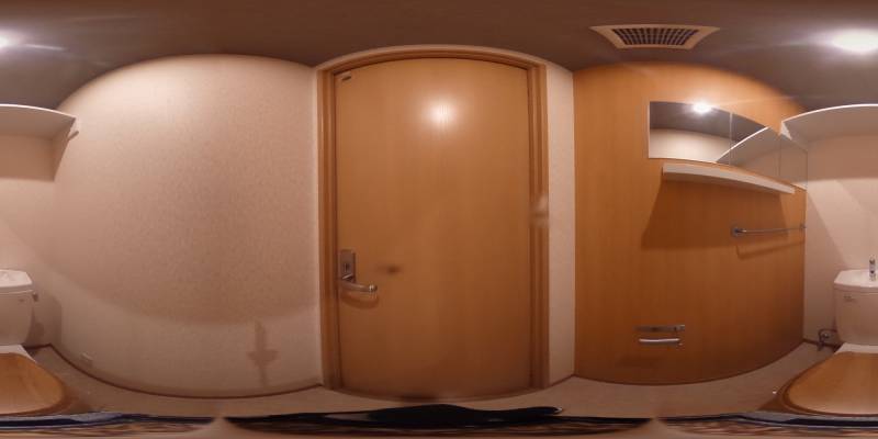 パノラマ画像トイレ