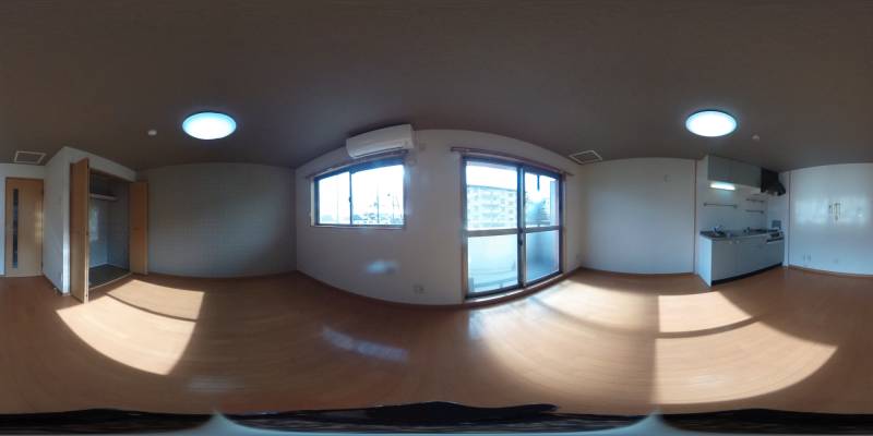 パノラマ画像リビング