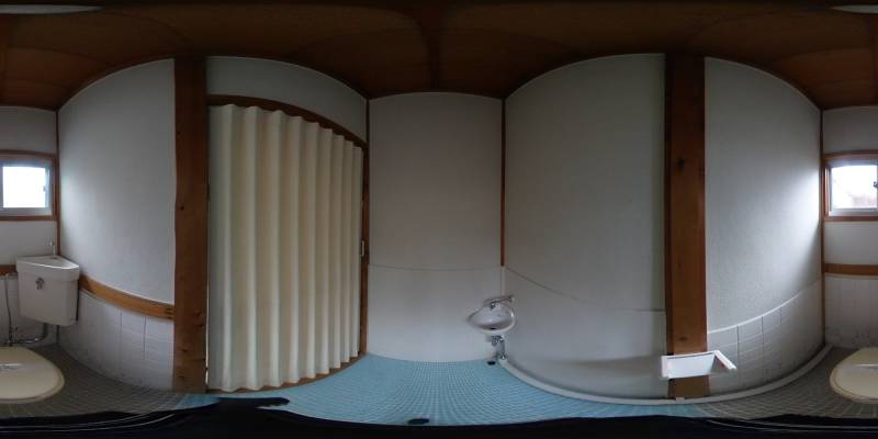 パノラマ画像トイレ