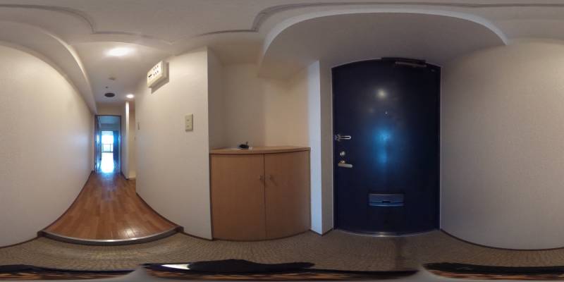 パノラマ画像玄関