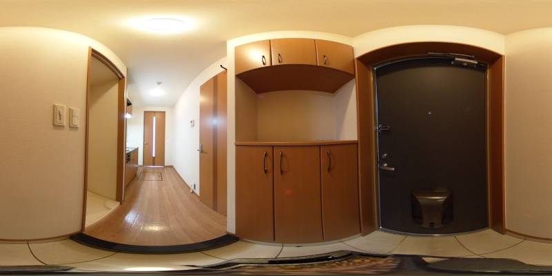 パノラマ画像玄関