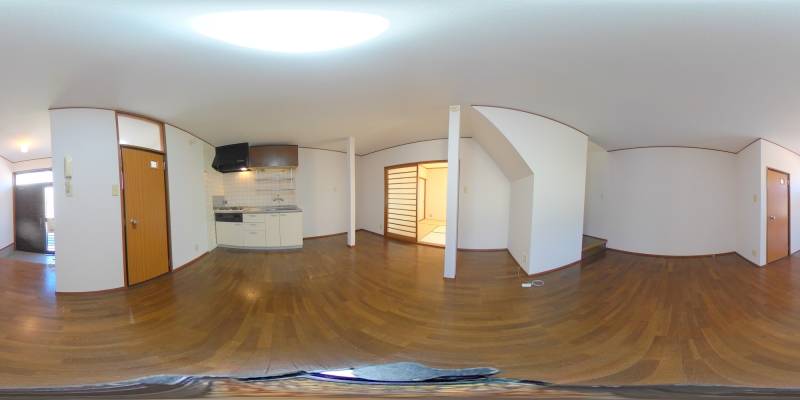 パノラマ画像リビング