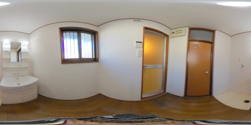 パノラマ画像洗面所