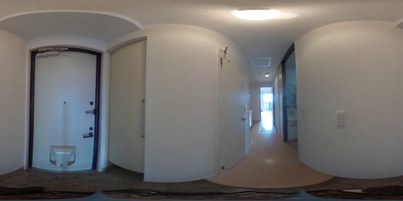 パノラマ画像玄関