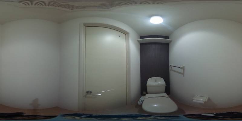 パノラマ画像トイレ