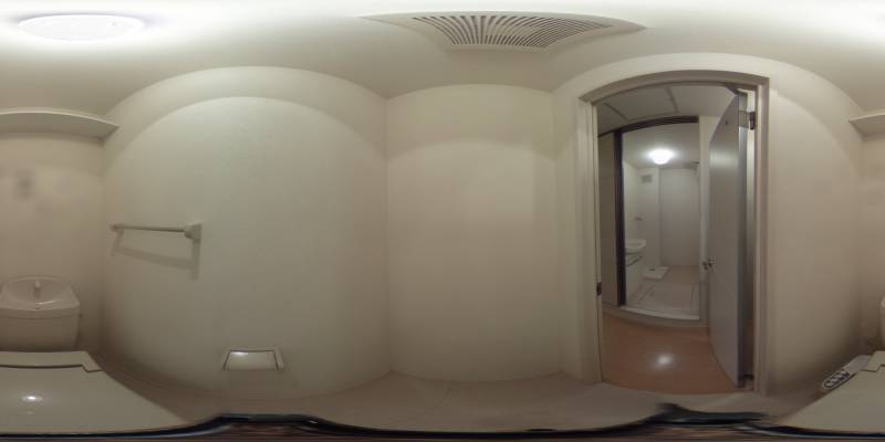 パノラマ画像トイレ