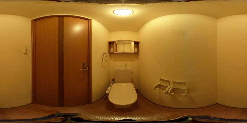 パノラマ画像トイレ